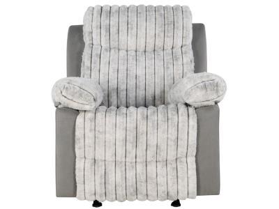 GLOBAL Glider Recliner Grey
