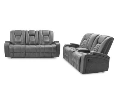 MANWAH Reclining Sofa Grey