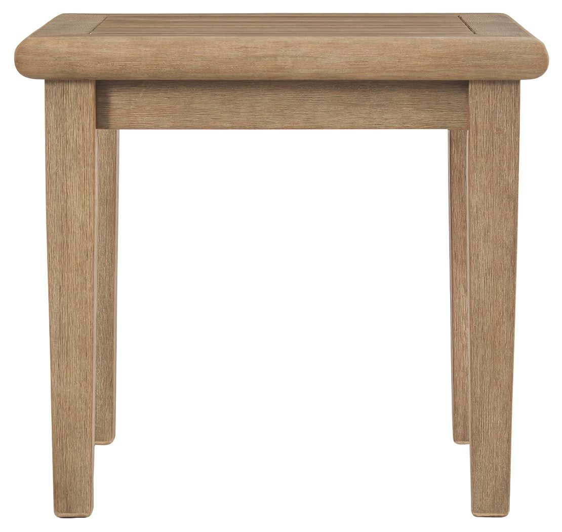 Gerianne - Square End Table - Brown