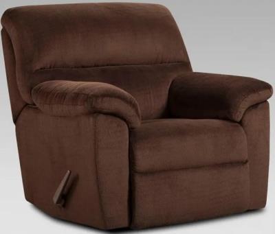 AFFORDABLE Chevron Rocker Recliner Mink