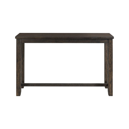 Stone - Multipurpose Bar Table Set - Dark Walnut